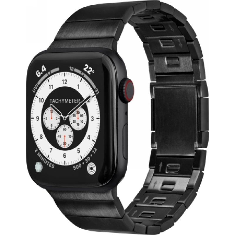 LAUT LINK 2.0 Armband für Apple Watch 42/44/45/49 mm (schwarz)