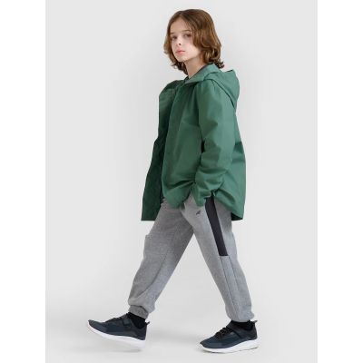 6. Kinder-Übergangsregenmantel mit Gummibeschichtung 4F 4FJWSS25TJACU213-41S