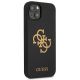 4. Guess GUHCP13SLS4GGBK iPhone 13 mini 5.4" schwarz/schwarz Hartschale Silikon 4G Logo