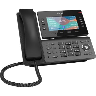 Snom D865 IP-Telefon – Grau – Linux – 50.000 Einträge – TFT – 12,7 cm (5 Zoll)