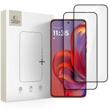 Tech-Protect Glass Fit+ 2er-Pack Panzerglas für Motorola Edge 50 Neo / 60 Neo - Schwarz