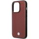 6. Hülle BMW BMHMP14X22RFGR iPhone 14 Pro Max 6.7" Burgund/Bordeaux Leder Rautenmuster MagSafe