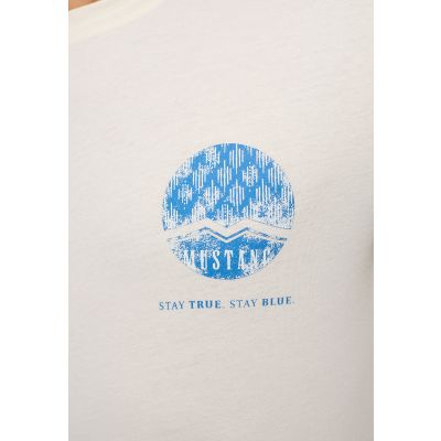 22. Mustang Alex C Print T-Shirt M 1013548 2013