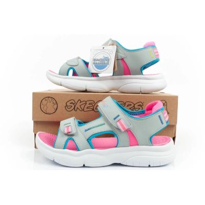 21. Skechers Jr Sandalen 302984L/SLPK