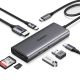 2. Ugreen USB-C 7-in-1 HDMI-Hub mit USB-C, USB-A, SD/TF-Kartenleser – Grau