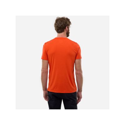 4. MILLET Kamet Map Ts Ss M Herren-T-Shirt rot