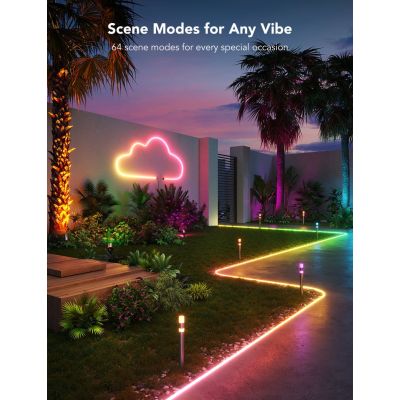 4. Govee H61A8 Outdoor-Neon-LED-Streifen, 10 m, mit WLAN, Bluetooth und RGBIC