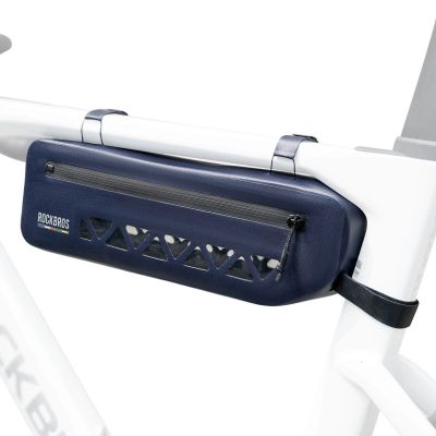 2. Rockbros AS-140 ROAD TO SKY wasserdichte Rahmentasche 1,7 l - blau