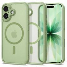 Tech-Protect MagPeak MagSafe CC Hülle für iPhone 17 – mattgrün