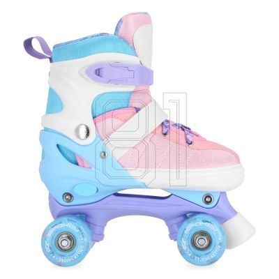 3. Spokey Buff Pro r 38-41 PK/BL 942303 Rollschuhe