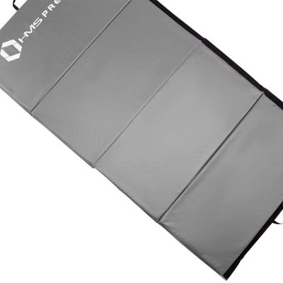 17. Klappbare Gymnastikmatratze grau 2400x1200x50mm HMS MGS01