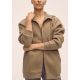 3. CASALL Oversized Zip Hoodie für Damen, Braun