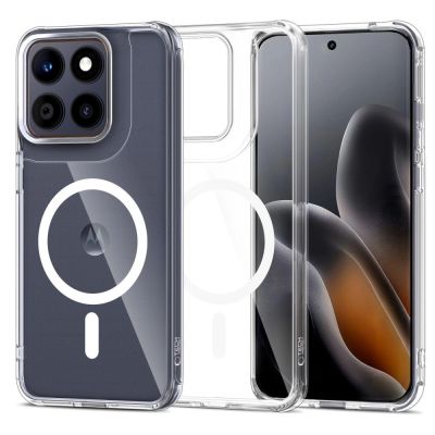 Tech-Protect FlexAir Hybrid MagSafe Hülle für Motorola Edge 70 Fusion / Fusion + 5G – Transparent