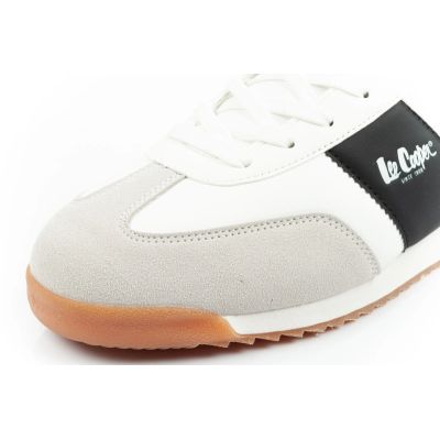 6. Lee Cooper Sportschuhe, Sneaker für Herren, modisch und bequem, weiß