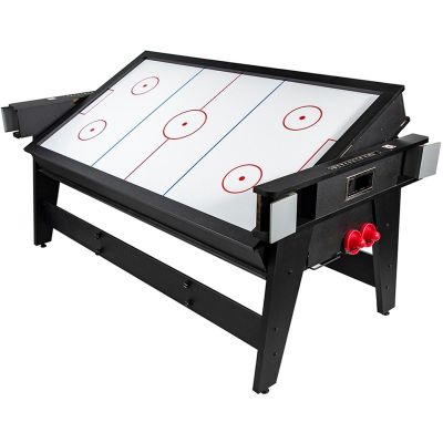 2. 4-IN-1 MULTIGAMING-TISCH: BILLARD-TISCH, TENNISANSCHLUSS, ESSTISCH 189 x 94,1 x 81,3 cm ENERO