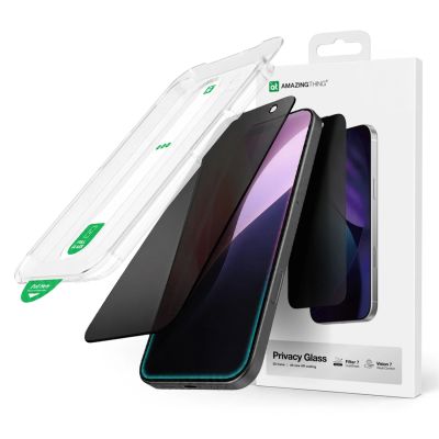 12. AmazingThing Titan Vision 7 Panzerglas für iPhone 17 Pro Max Privatsphäre