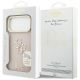 8. Guess Grained Big 4G & Stand Camera Case für iPhone 17 Pro Max - Pink