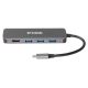 2. 5-in-1-USB-C-Hub mit HDMI/1x HDMI, 3x USB 3.0, 1x USB-C-Anschluss