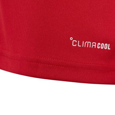 5. Rotes adidas Entrada 26 Sleeveless Jersey Kindertrikot KB3937