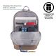9. XD DESIGN ANTI-DIEBSTAHL-RUCKSACK BOBBY SOFT BRAUN P/N: P705.796