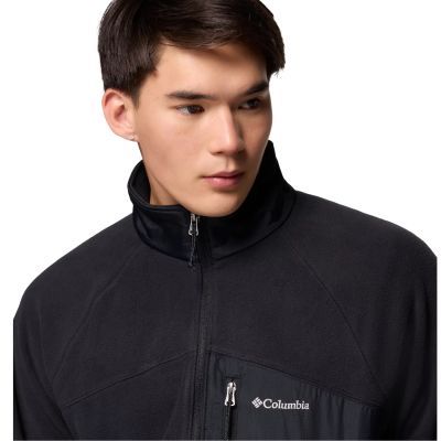 4. Columbia Fast Trek Overlay Full Zip Fleece 2135691010 Schwarz L