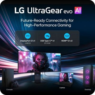 7. LG 39GX950B-B Computermonitor 99,1 cm (39 Zoll) 5120 x 2160 Pixel 5K Ultra HD OLED Schwarz