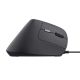6. TRUST BAYO II ERGONOMISCHE MAUS SCHWARZ (25144)