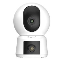 Arenti Indoor Wi-Fi 3MP + 3MP Dual-Objektiv-Schwenk-Neige-Kamera