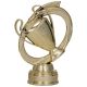 Goldene Plastikfigur - Tasse