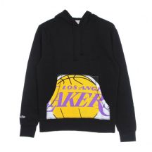 Mitchell & Ness NBA Cropped Logo Los Angeles Lakers Hoodie Schwarz
