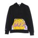 Mitchell & Ness NBA Cropped Logo Los Angeles Lakers Hoodie Schwarz