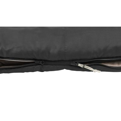 4. Outwell Contour Prime Rechteckiger Schlafsack für Erwachsene aus Polyester, Dunkelgrau