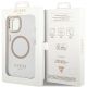 8. Guess Metal Outline MagSafe Case für iPhone 15 Plus / 14 Plus - Gold