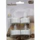 19. SET MIT 4 LED-TEELICHTERN