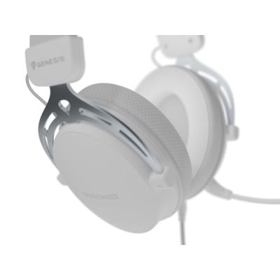 5. Genesis Toron 531 On-Ear-Kopfhörer mit Mikrofon, weiß