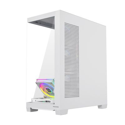 16. MODECOM VOLCANO STELLAR PLUS ARGB MIDI 5F WEISSES GEHÄUSE