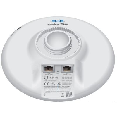 15. UISP Wireless airMAX 5 GHz Ubiquiti airMAX NanoBeam 5AC (NBE-5AC-Gen2-EU)
