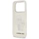 7. Karl Lagerfeld IML NFT Glitter Karl&Choupette Hülle für iPhone 18 Pro Max / 17 Pro Max - Transparent