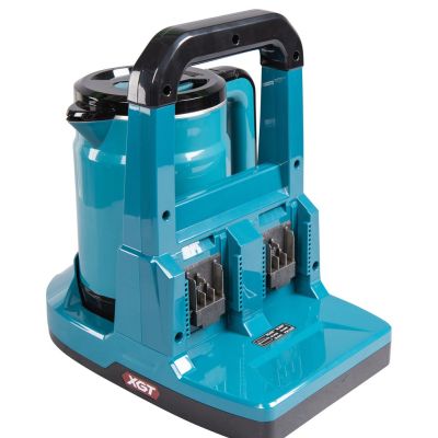 5. Makita KT001GZ Wasserkocher 0,8 l Schwarz, Blau