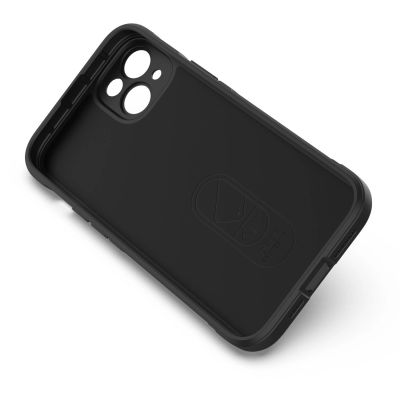 7. Magic Shield Case Hülle für iPhone 14 Plus flexible gepanzerte Hülle schwarz