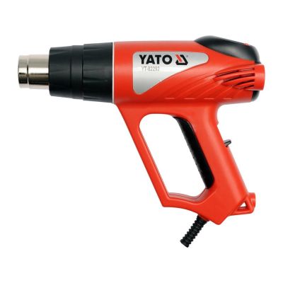 Yato YT-82292 Heißluftpistole 500 l/min 550 °C 2000 W Schwarz, Grau, Orange