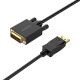4. Orico XD-DTD DisplayPort auf DVI 4K Kabel 1m - Schwarz