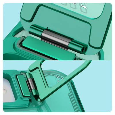 11. Nillkin Iceblade Prop Magnetische Hülle mit Ständer für iPhone 16e / 17e – Grün