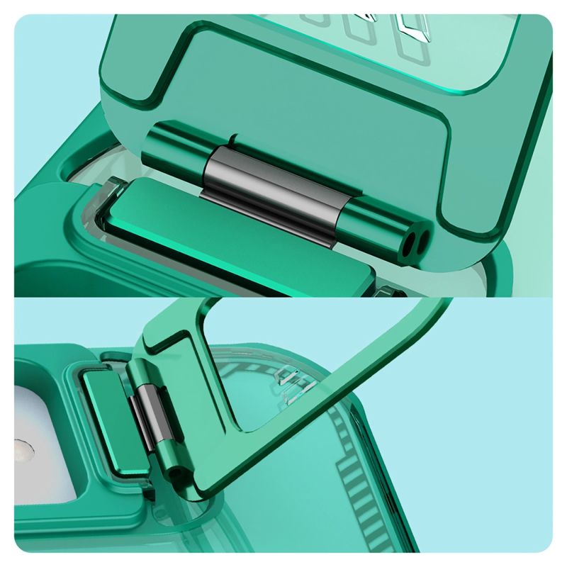 11. Nillkin Iceblade Prop Magnetische Hülle mit Ständer für iPhone 16e / 17e – Grün