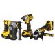 30. DEWALT DCK305P3T Elektrowerkzeug-Kombinationsset (DCF887+DCH273+DCG405)