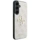 4. Guess Leder-Schutzhülle mit Metalllogo für Samsung Galaxy S26 FE – Rosa