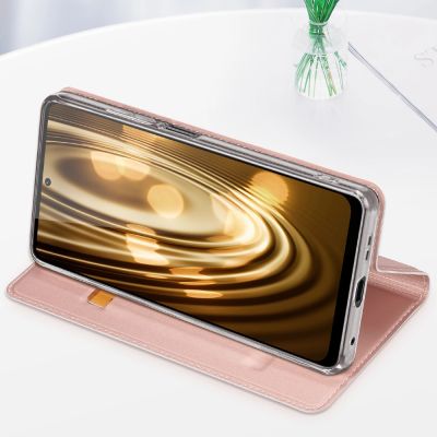 18. Dux Ducis Skin Pro Hülle für Xiaomi Redmi Note 12 Flip Card Wallet Stand Blau