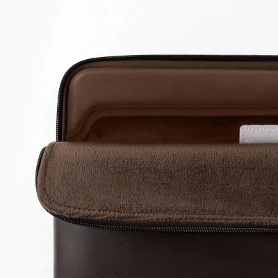 7. Tech-Protect Fleece-Laptoptasche 13-14" - Braun