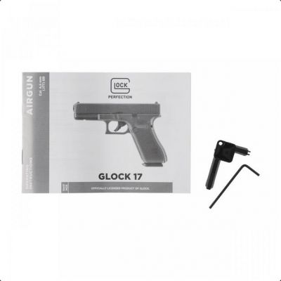9. Glock 17 Gen 5 6 mm CO2 Airsoft Pistole Replik