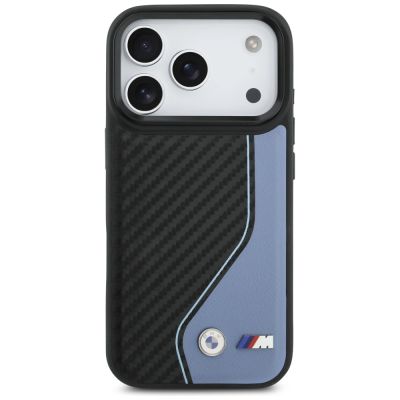 3. BMW M Carbon Logo MagSafe Case für iPhone 17 Pro – Blau